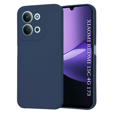 Silikonska maska Techsuit SoftFlex za Xiaomi Redmi 15C 4G / 5G - plav