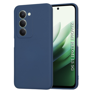 Silikonska maska Techsuit SoftFlex za Xiaomi Redmi 15 4G / 5G - plav