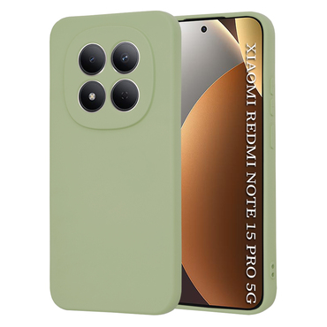 Silikonska maska Techsuit SoftFlex za Xiaomi Redmi Note 15 Pro 5G - matcha