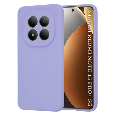Silikonska maska Techsuit SoftFlex za Xiaomi Redmi Note 15 Pro Plus / Poco M8 Pro - svijetlo ljubičasta