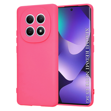 Silikonska maska Techsuit SoftFlex za Xiaomi Redmi Note 15 4G / Redmi Note 15 5G / Poco M8 - roza