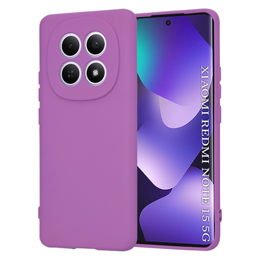 Silikonska maska Techsuit SoftFlex za Xiaomi Redmi Note 15 4G / Redmi Note 15 5G / Poco M8 - ljubičasta