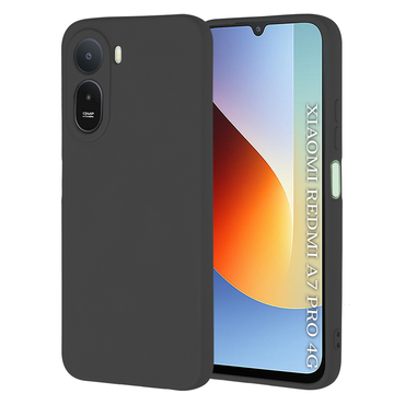 Silikonska maska Techsuit SoftFlex za Xiaomi Redmi A7 Pro - crna