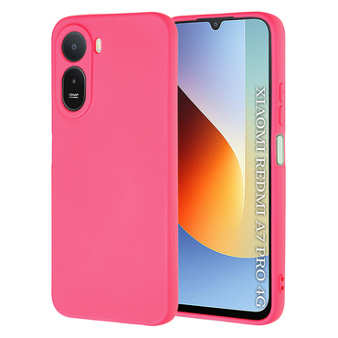 Silikonska maska Techsuit SoftFlex za Xiaomi Redmi A7 Pro - roza