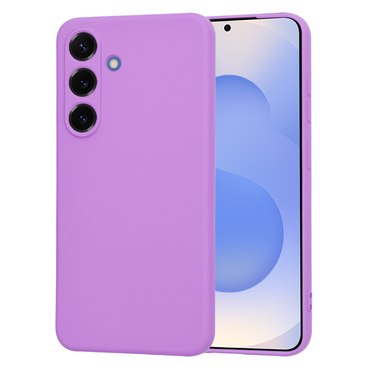 Silikonska maska Techsuit SoftFlex za Samsung Galaxy S25 - ljubičasta