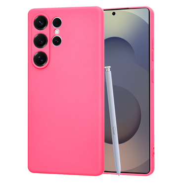 Silikonska maska Techsuit SoftFlex za Samsung Galaxy S25 Ultra - roza