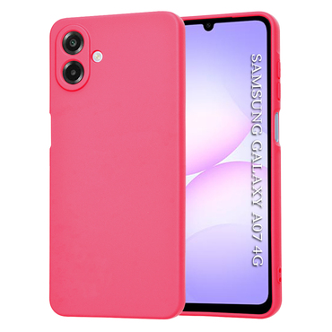 Silikonska maska Techsuit SoftFlex za Samsung Galaxy A07 - roza