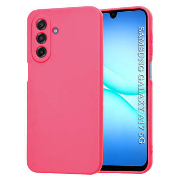 Silikonska maska Techsuit SoftFlex za Samsung Galaxy A17 4G / A17 5G - roza