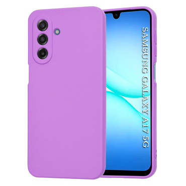 Silikonska maska Techsuit SoftFlex za Samsung Galaxy A17 4G / A17 5G - ljubičasta