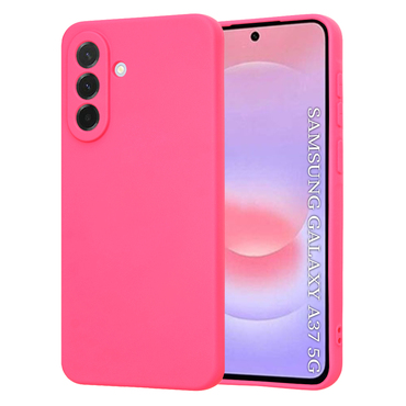 Silikonska maska Techsuit SoftFlex za Samsung Galaxy A36 / A37 - roza