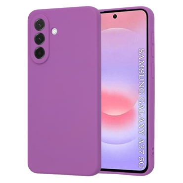 Silikonska maska Techsuit SoftFlex za Samsung Galaxy A36 / A37 - ljubičasta