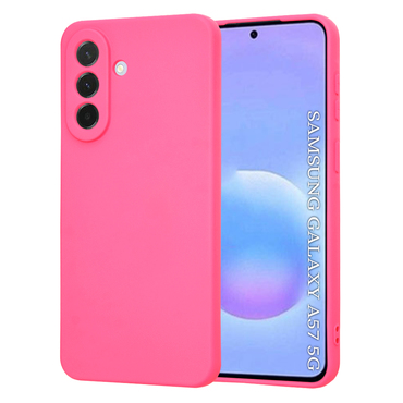 Silikonska maska Techsuit SoftFlex za Samsung Galaxy A57 - roza
