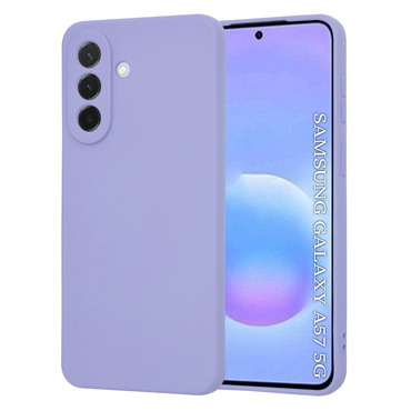 Silikonska maska Techsuit SoftFlex za Samsung Galaxy A57 - svijetlo ljubičasta