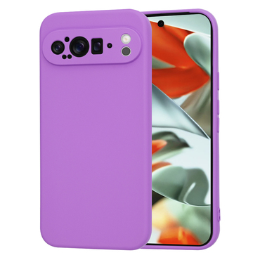 Silikonska maska Techsuit SoftFlex za Google Pixel 9 Pro XL - ljubičasta