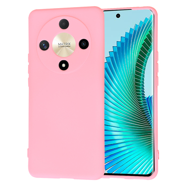 Silikonska maska Techsuit SoftFlex za Honor Magic6 Lite - chalk pink