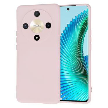 Silikonska maska Techsuit SoftFlex za Honor Magic6 Lite - svijetlo roza