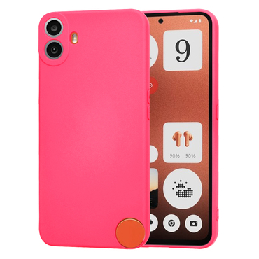 Silikonska maska Techsuit SoftFlex za Nothing CMF Phone 1 - roza