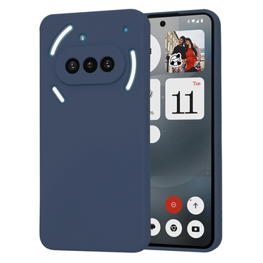 Silikonska maska Techsuit SoftFlex za Nothing Phone (3a) - plav