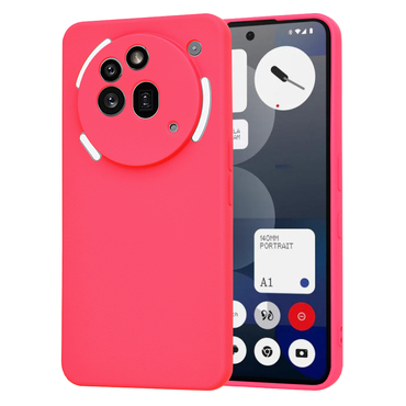 Silikonska maska Techsuit SoftFlex za Nothing Phone (3a) Pro - roza