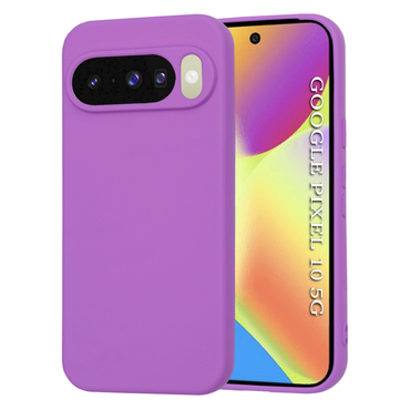 Silikonska maska Techsuit SoftFlex za Google Pixel 10 / 10 Pro - ljubičasta