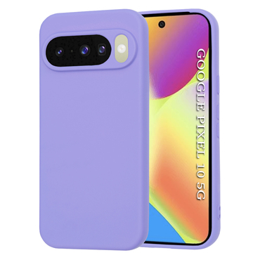 Silikonska maska Techsuit SoftFlex za Google Pixel 10 / 10 Pro - svijetlo ljubičasta