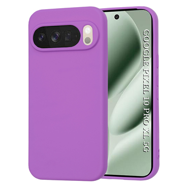 Silikonska maska Techsuit SoftFlex za Google Pixel 10 Pro XL - ljubičasta