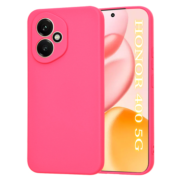 Silikonska maska Techsuit SoftFlex za Honor 400 - roza