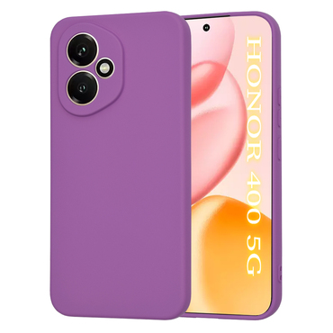 Silikonska maska Techsuit SoftFlex za Honor 400 - ljubičasta