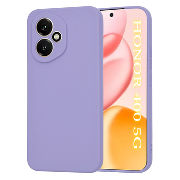 Silikonska maska Techsuit SoftFlex za Honor 400 - svijetlo ljubičasta
