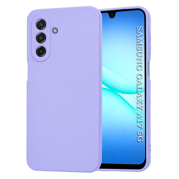 Silikonska maska Techsuit SoftFlex za Samsung Galaxy A17 4G / A17 5G - svijetlo ljubičasta