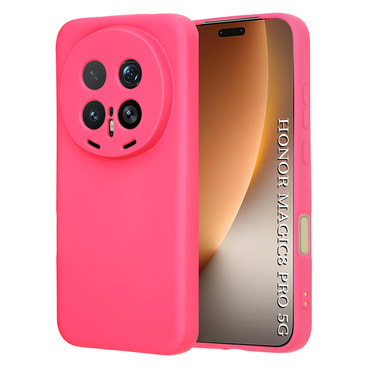 Silikonska maska Techsuit SoftFlex za Honor Magic8 Pro - roza
