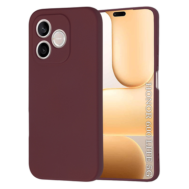 Silikonska maska Techsuit SoftFlex za Honor 600 Lite - tamno crven