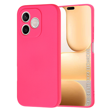 Silikonska maska Techsuit SoftFlex za Honor 600 Lite - roza