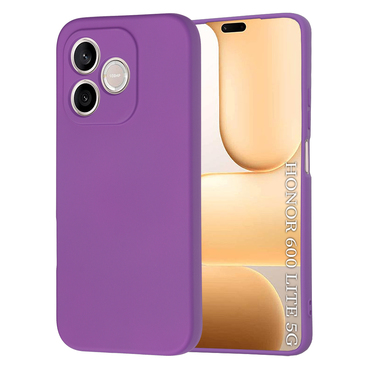 Silikonska maska Techsuit SoftFlex za Honor 600 Lite - ljubičasta