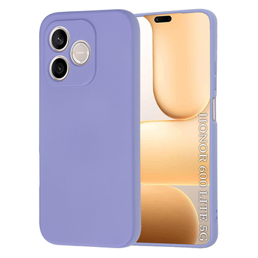Silikonska maska Techsuit SoftFlex za Honor 600 Lite - svijetlo ljubičasta