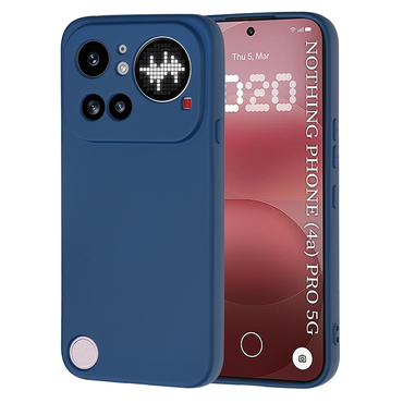 Silikonska maska Techsuit SoftFlex za Nothing Phone (4a) Pro - plav