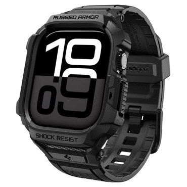 Maskica Spigen "Rugged Armor Pro V2" za Apple Watch 10 42mm / Watch 11 42mm - matte black