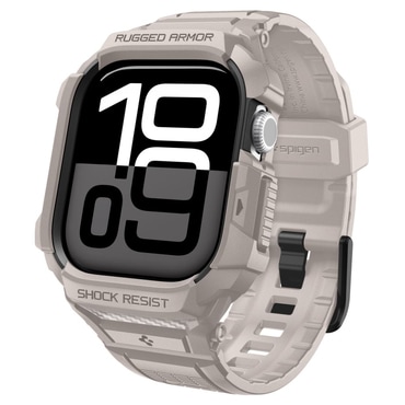 Maskica Spigen "Rugged Armor Pro V2" za Apple Watch 10 42mm / Watch 11 42mm - dune beige
