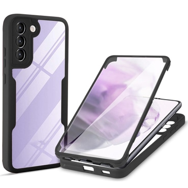 Hibridna Full Body maskica Techsuit "ColorVerse 360" za Samsung Galaxy S21 FE 5G - black