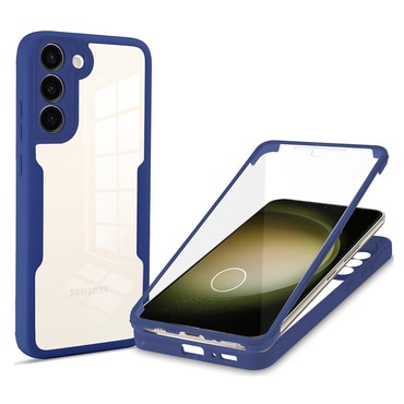 Hibridna Full Body maskica Techsuit "ColorVerse 360" za Samsung Galaxy S23 Plus - blue