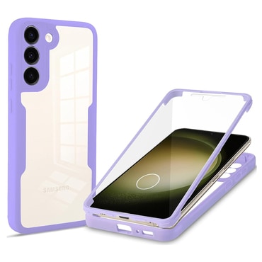 Hibridna Full Body maskica Techsuit "ColorVerse 360" za Samsung Galaxy S23 Plus - purple