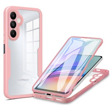 Hibridna Full Body maskica Techsuit "ColorVerse 360" za Samsung Galaxy A34 5G - pink