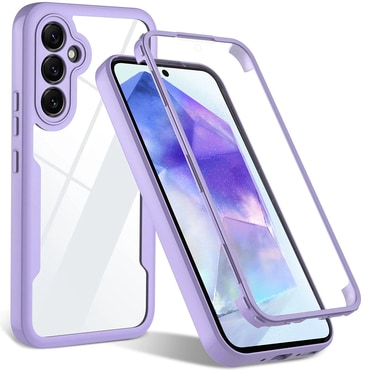 Hibridna Full Body maskica Techsuit "ColorVerse 360" za Samsung Galaxy A35 - purple