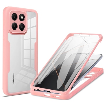 Hibridna Full Body maskica Techsuit "ColorVerse 360" za Xiaomi 14 - pink