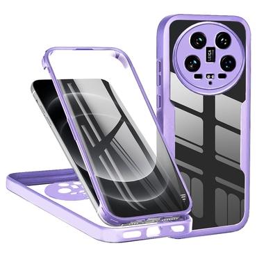 Hibridna Full Body maskica Techsuit "ColorVerse 360" za Xiaomi 14 Ultra - purple