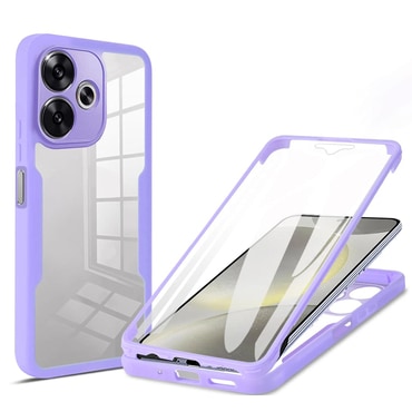 Hibridna Full Body maskica Techsuit "ColorVerse 360" za Xiaomi Poco F6 - purple