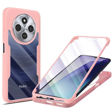 Hibridna Full Body maskica Techsuit "ColorVerse 360" za Xiaomi Redmi 14C / Poco C75 - pink