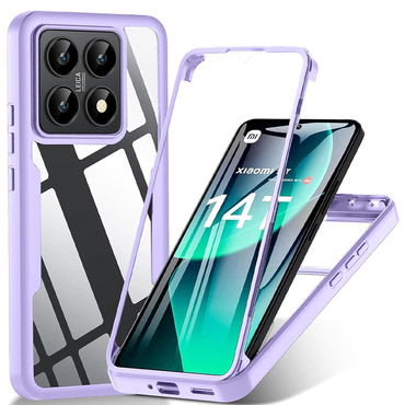 Hibridna Full Body maskica Techsuit "ColorVerse 360" za Xiaomi 14T - purple