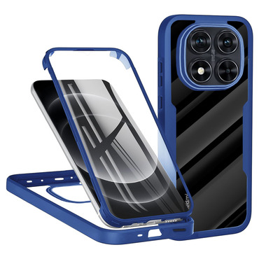 Hibridna Full Body maskica Techsuit "ColorVerse 360" za Xiaomi Redmi Note 14 Pro Plus 5G / Redmi Note 14 Pro 5G / Poco X7 - blue