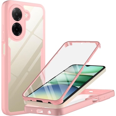 Hibridna Full Body maskica Techsuit "ColorVerse 360" za Xiaomi Redmi A5 - pink